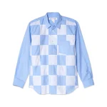 CDG SHIRT Men's Cotton Poplin Shirt Blue/White