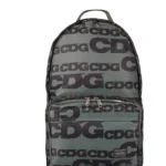 CDG Grey Nylon Backpack