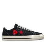 CDG Play Converse Red Heart One Star
