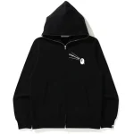 Bape X Cdg Osaka Full Zip Hoodie