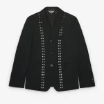Comme des Garçons Studded Blazer Black