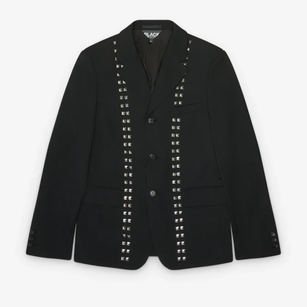 Comme des Garçons Studded Blazer Black
