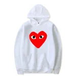 COMME des GARCONS BIG Red Heart Hoodie