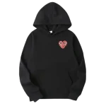 CDG Camo Heart Small Logo Hoodie
