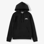 CDG Logo Hoodie Black