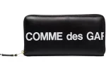 Cdg Play Logo Print Continental Wallet