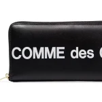 Cdg Play Logo Print Continental Wallet