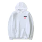 CDG Small Logo With Heart Hoodie