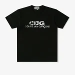 CDG Monochrome T-Shirt Black