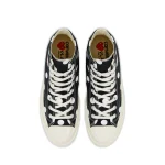CDG Play Converse Polka Dot Red Heart Chuck Taylor All Star ’70 High Sneakers - Image 2