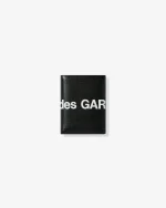 CDG Huge Logo Wallet Bifold Wallet Black SA0641HL
