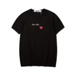 CDG Oh Yes Black Tee Shirt