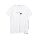 CDG Oh Yes White Tee