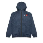 CDG K-Way Zip Jacket Navy