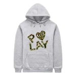Comme Des Garcons Play Camo Hoodie