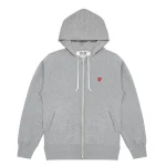 Comme Des Garcons Play Emblem Hoodie