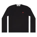 Comme Des Garcons Red Heart Sweatshirt