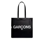 Comme des Garçons Logo Tote Bag (Black) - Image 3
