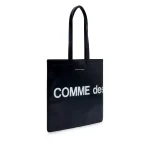 Comme des Garçons Logo Tote Bag (Black) - Image 2