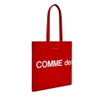 Comme des Garçons Logo Tote Bag (Red) - Image 2