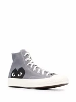 CDG Converse Grey High Top (EU Size) - Image 2