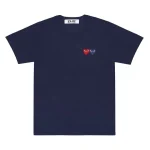 Play Comme des Garçons Double Heart T-Shirt
