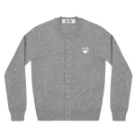 CDG Play Cardigan (Grey)