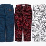 Supreme x CDG Pant Red-Blue-White