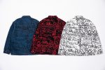 Supreme x CDG Shirt Red-Blue-White - Image 2