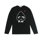 comme des garcons black long sleeve