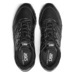 CDG ASICS OC Synthetic Leather Runner Black back view
