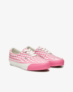CDG Girl Vans Gingham OG Era LX Sneakers Pink - Image 2