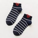 CDG Play Line Heart Socks back view