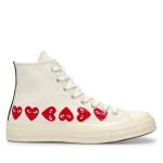 CDG x Converse Multi Heart sneakers front view