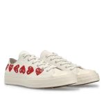 CDG x Converse Multi Heart Low Top back view