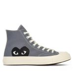 CDG Converse Grey High Top (EU Size) front view